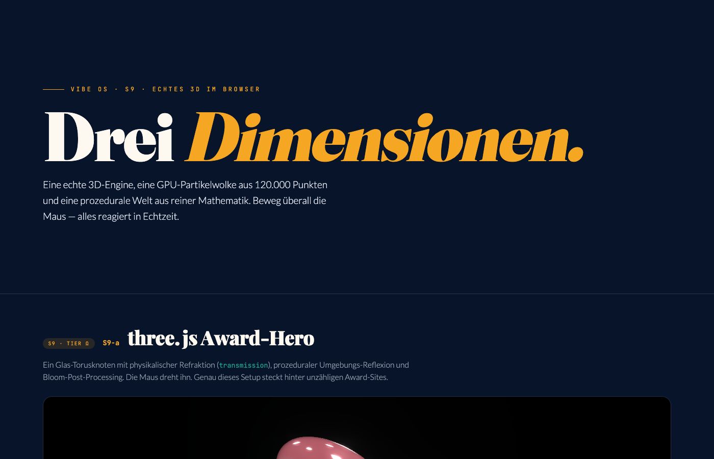 Tier-Omega 3D