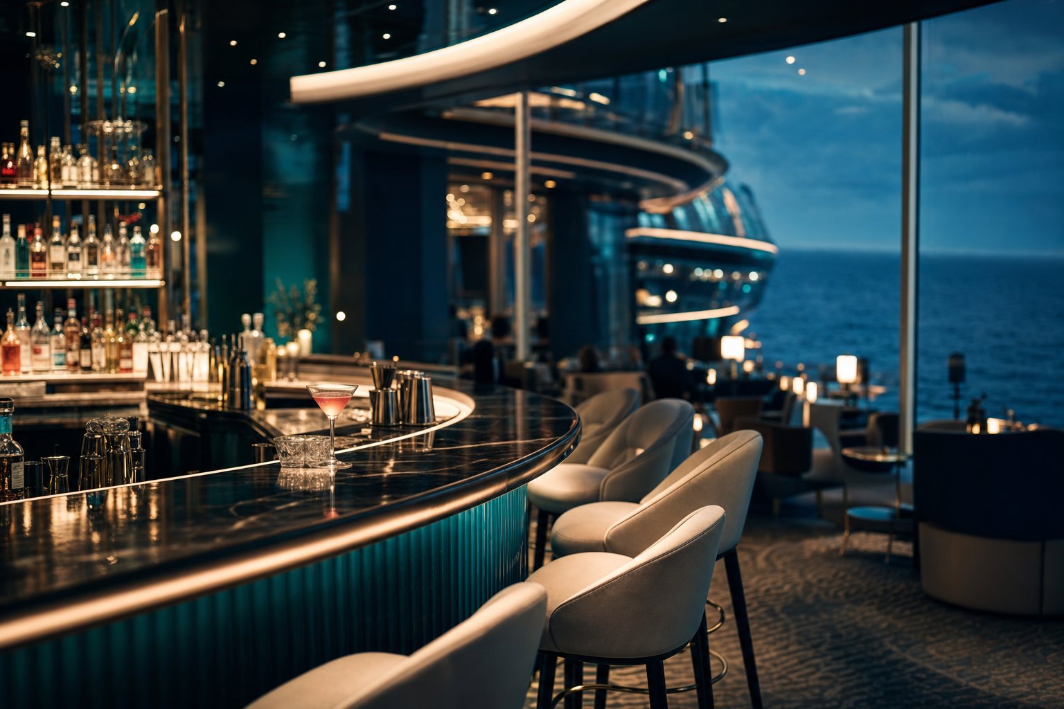 AIDA Cruises — Bar an Bord